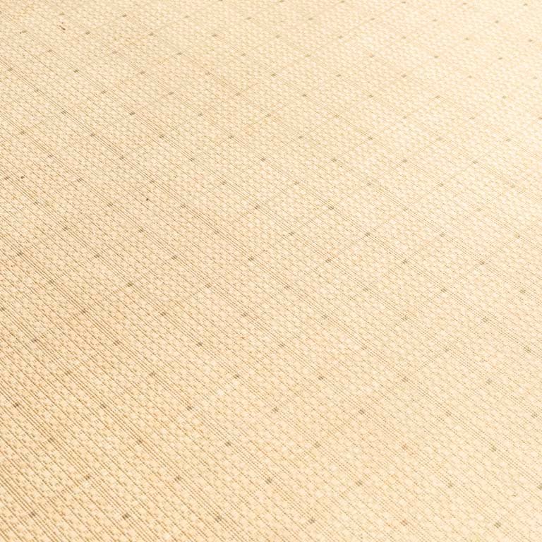Alfombra acrílica con fondo beige y borde verde - imagen 3