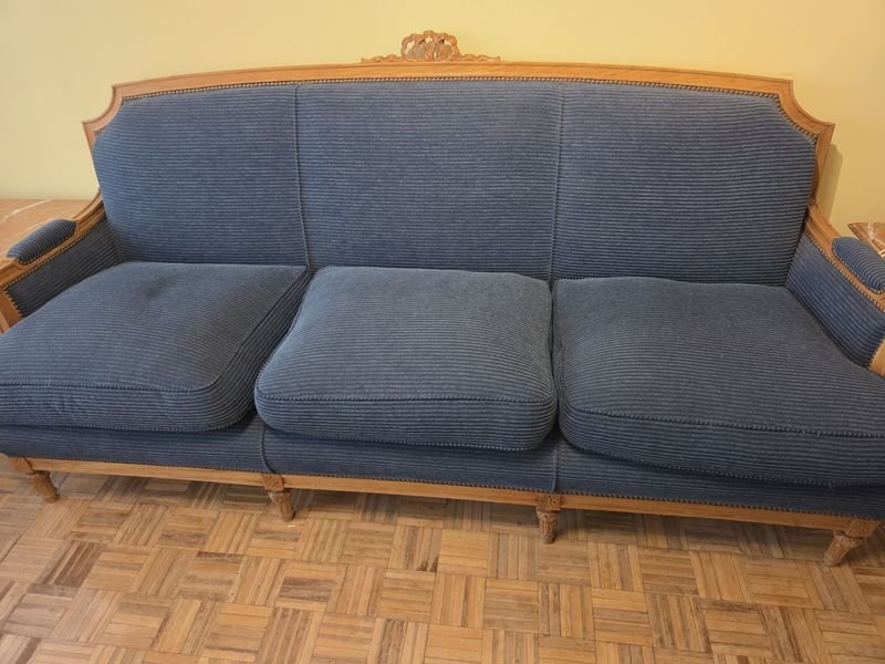 Sillón frances Luis XVI en excelente estado - imagen 3