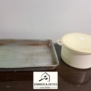 Asadera Metálica con Tapa para Recipiente - imagen 3