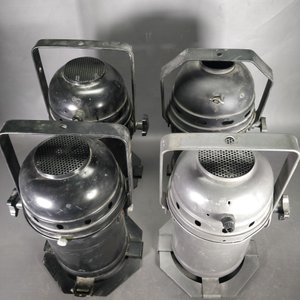Lote de 4 Tachos Reflectores Profesionales Sin Lámparas - imagen 3