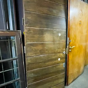 Hoja de Puerta de Madera Oscura para Frente - 205 x 83 cm - imagen 2