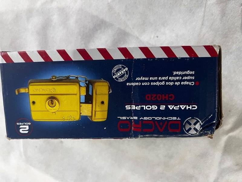 Cerrojo de Seguridad Daco CH02D con Cadena
