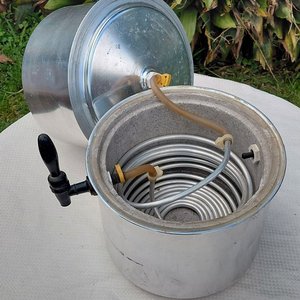 Choppera de Aluminio con Canilla y Serpentina - imagen 2