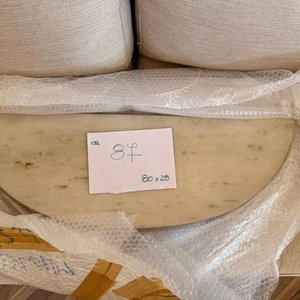 Tapa Semicircular de Mármol para Consola - imagen 3