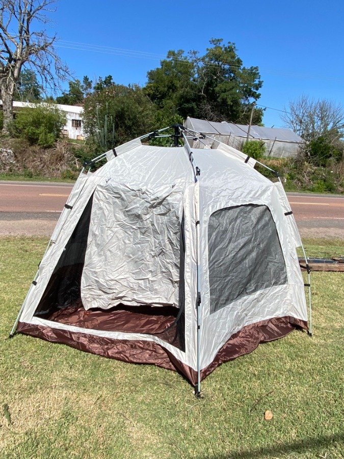 Carpa de Camping con Mosquitero y Doble Puerta - imagen 2