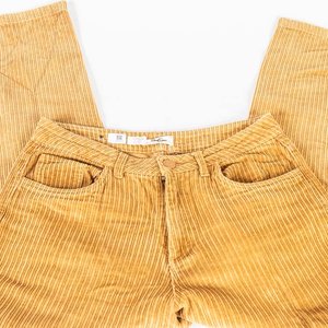Pantalón de Pana Mostaza Daniel Cassin Talle M - imagen 2