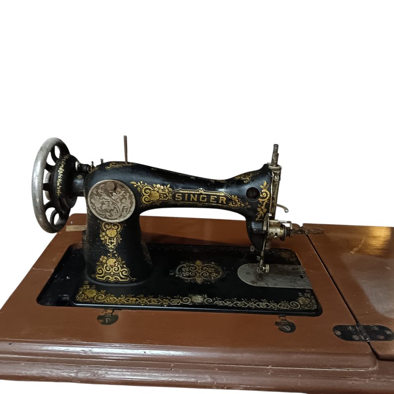 Máquina de coser Singer antigua - imagen 4