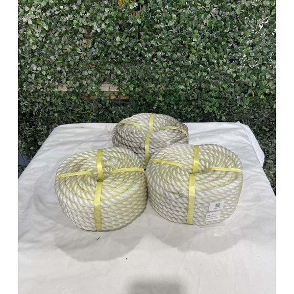 3 Rollos de Cuerda Blanca Gruesa - imagen 1