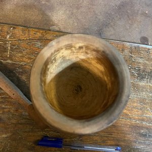 Mortero de Madera Artesanal con Mazo - imagen 6