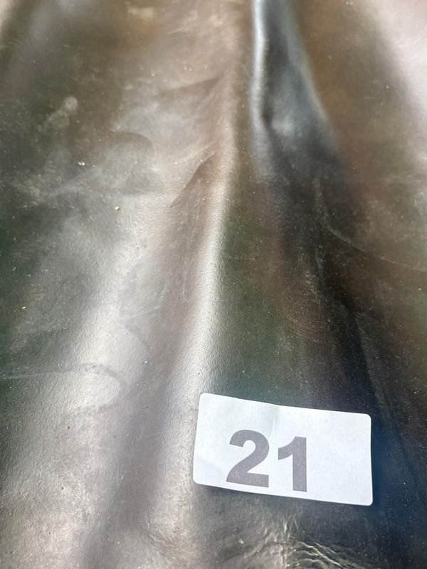 Lote de Cuero Natural Napa Negro y Tostado