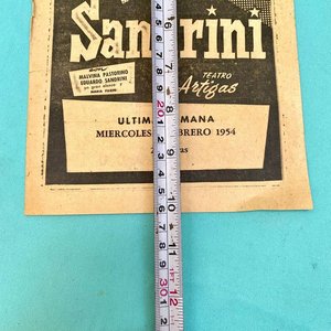 Programa de Luis Sandrini en Teatro Artigas, Temporada 1954 - imagen 4