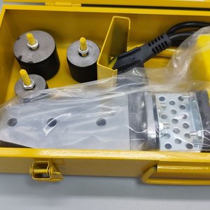 Termofusora 800W con 3 Boquillas y Caja Metálica Amarilla - imagen 6