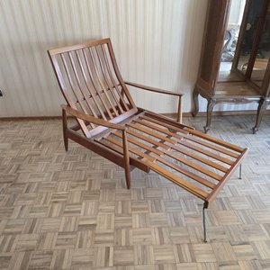 Sillón Cama Danés Estilo Mid-Century Moderno Años 60 - imagen 6