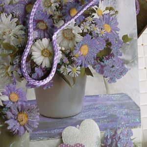 Lote de 5 Bolsas de Regalo Decoradas con Flores y Ositos - imagen 3