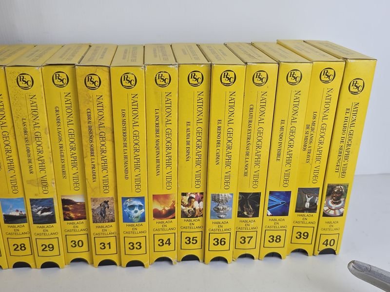 Colección de VHS National Geographic en Excelente Estado - imagen 6