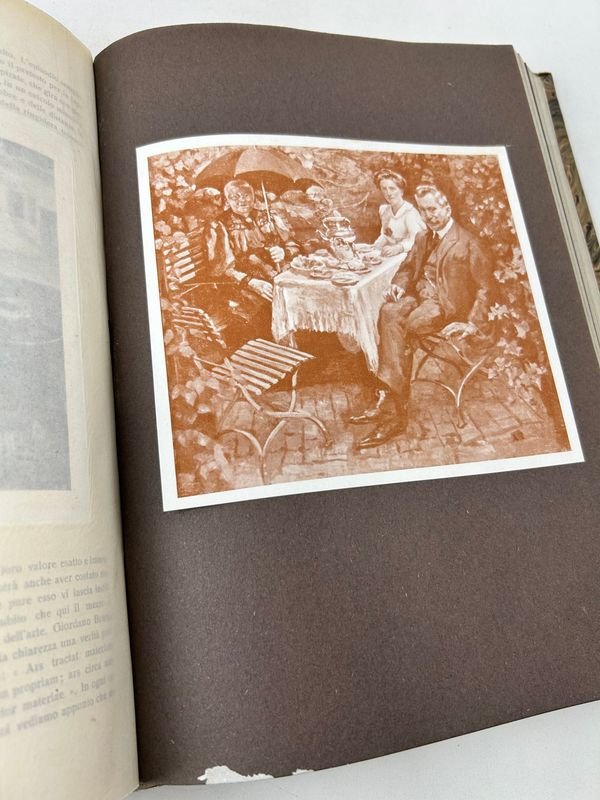 Revista ilustrada italiana de 1910 con artistas contemporáneos - imagen 5
