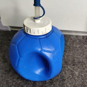 Vaso o Botella Azul Forma Pelota "Portezuelo" - imagen 4