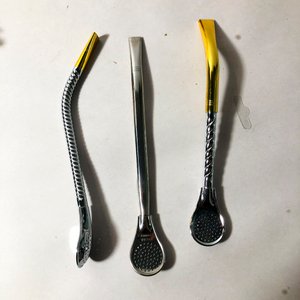 Set de Utensilios de Cocina y Mate: Bombillas, Pinza, Cuchillo y Soportes - imagen 2