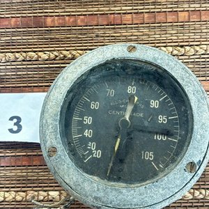 Termómetro de Panel Allis-Chalmers Centigrade - imagen 1