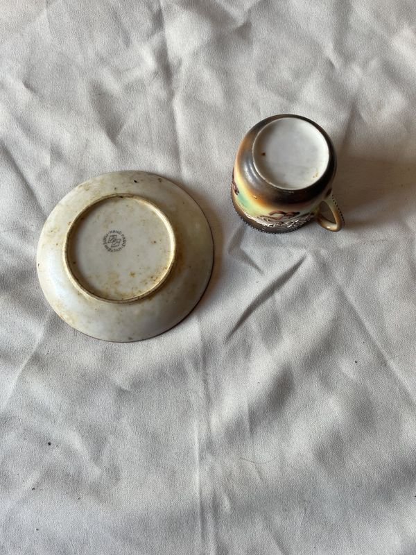 Taza de café y plato japonés para decorar tu hogar - imagen 3