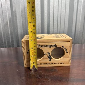 Par de Cajas Decorativas de Madera para Té - imagen 17
