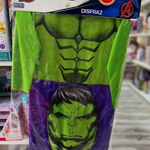 Lote siguiente: Disfraz Infantil Completo de Hulk Original Disney