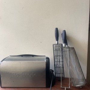 Lote anterior: Parrilla Eléctrica Rotisserie de Acero Inoxidable con Tapa de Vidrio