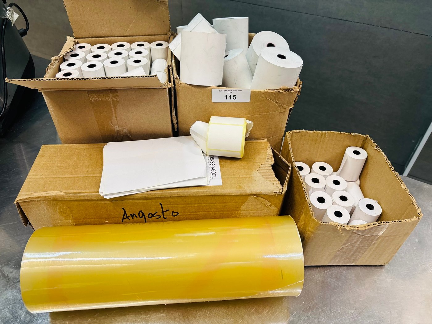 Rollos de Papel Térmico y Film para Alimentos