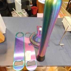 Lote siguiente: Set de 4 productos ideal para bartender con exprimidor de tragos entre otros