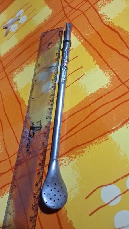 Bombilla plata y oro recta - Accesorios para Vehículos - imagen 2