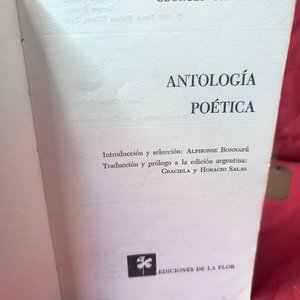 Antología Poética de Georges Brassens - Ediciones de la Flor (1970) - imagen 2