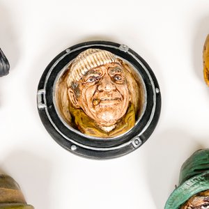 Nueve Caras de Yeso para Colgar: Personajes Marineros - imagen 4