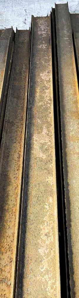 Vigas de Hierro Perfiles "U" Oxidadas - imagen 1