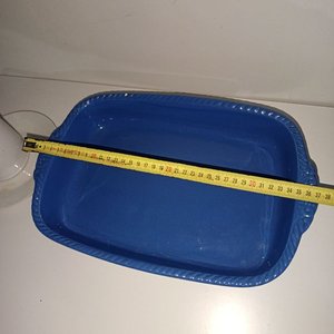Tetera, Taza, Platillo y Fuente Azul - imagen 5