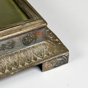 Presentoire metal aleman Wmf, con espejo 20 x 20 cm - imagen 4