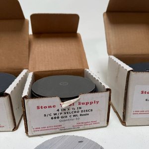 Lote de Discos de Lija y Adaptador para Amoladora - imagen 4