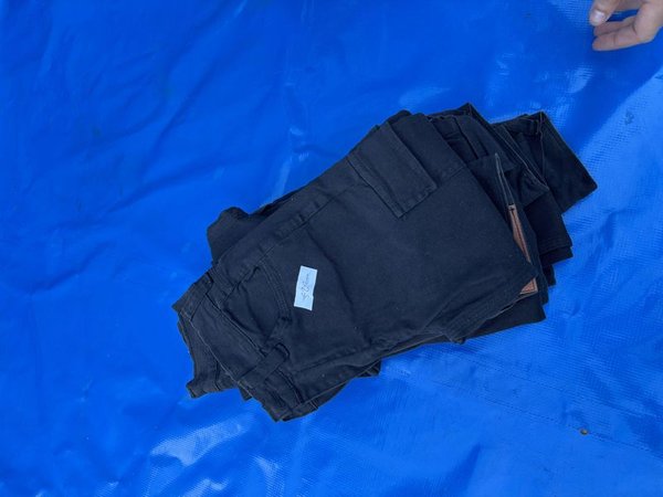 Pantalones Cargos Negros Talla S - imagen 2