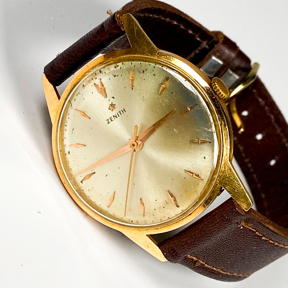 Reloj de oro Zenith, reloj de caballero con caja de oro - imagen 2
