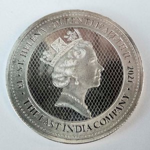 Lote anterior: Moneda de Plata 1 Onza Santa Elena 1 Libra 2021 - The East India Company