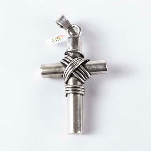 Lote anterior: Crucifijo de Plata Maciza con Diseño Trenzado