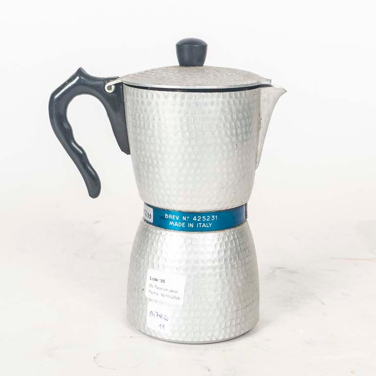 Cafetera Italiana de Aluminio - 19 cm