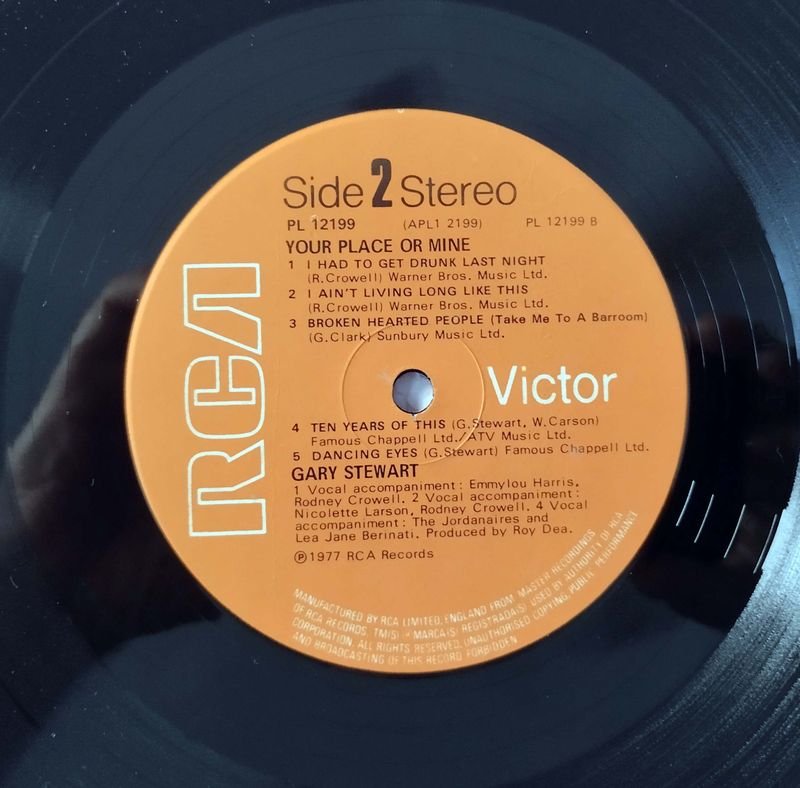 Álbum de Gary Stewart: 'Tu Lugar o Mío' - imagen 4