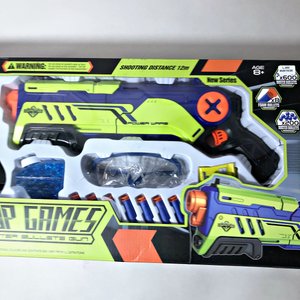 Pistola de Juguete Top Games Water Bullets Gun con Accesorios en Caja - imagen 2