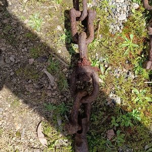 Cadena de Hierro Oxidado de 8.20 Metros - imagen 2