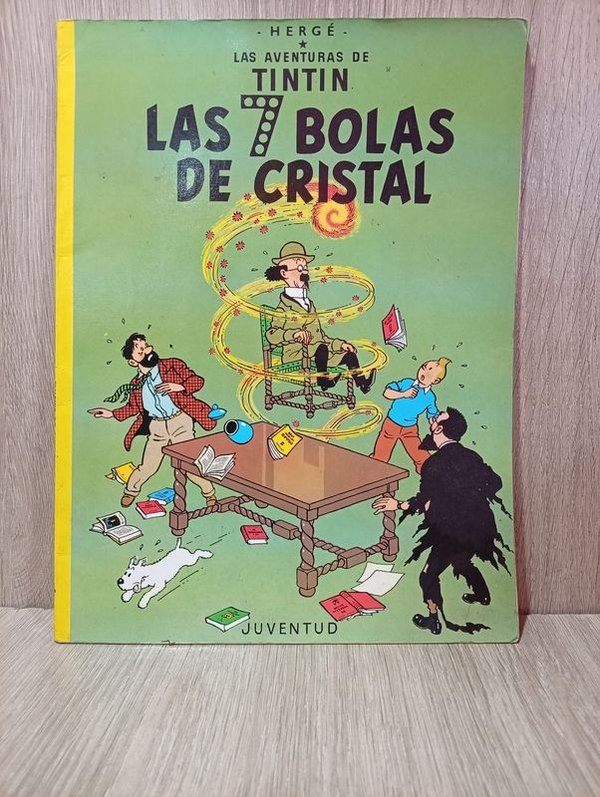 Revista Las 7 Botas de Cristal de Las Aventuras de Tintín