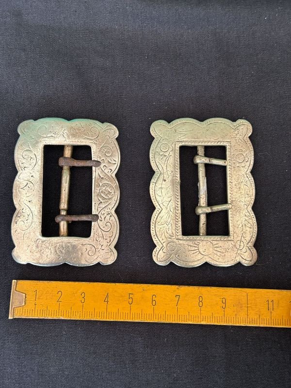 Lote de hebillas metálicas en blanco - imagen 5