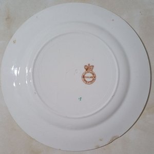Plato Antiguo Porcelana Inglesa Royal Vitreous John Maddock & Sons Principios Siglo XX - imagen 2