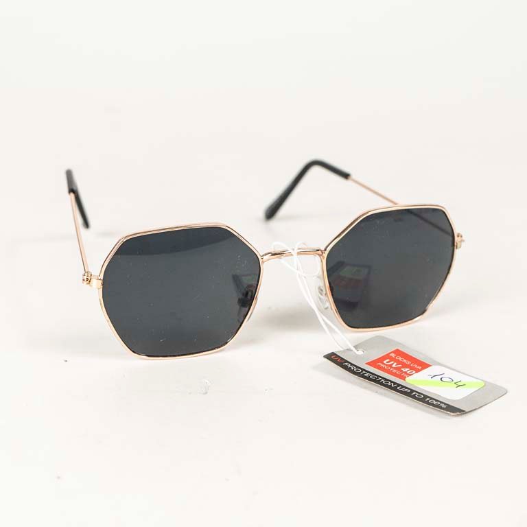 Lote siguiente: Lentes de sol para hombre con marco hexagonal