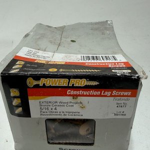 Tirafondos para Exterior Power Pro Bronce Cerámico - imagen 2
