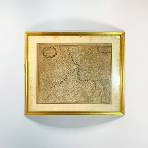 Lote anterior: Mapa Antiguo del Arzobispado de Tréveris en Blanco y Negro, Enmarcado